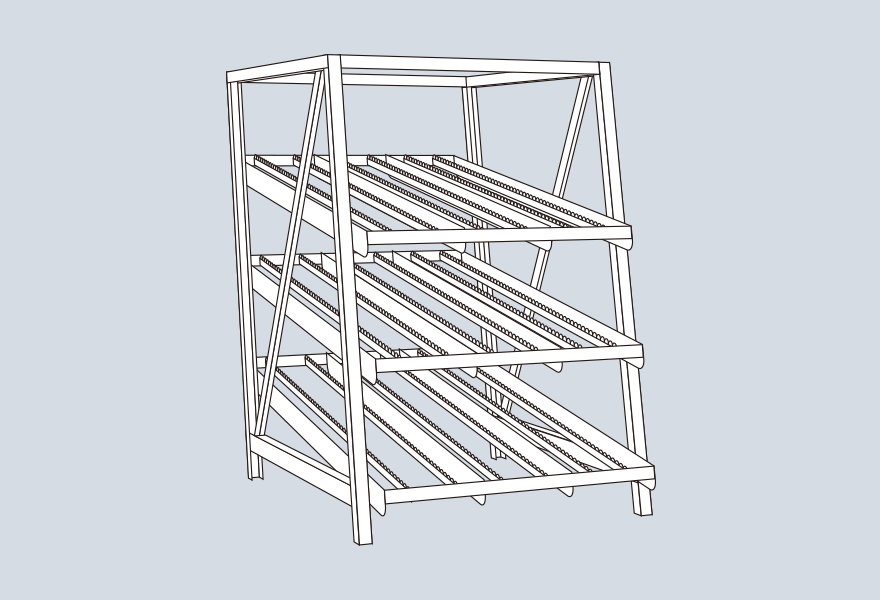 Case flow rack