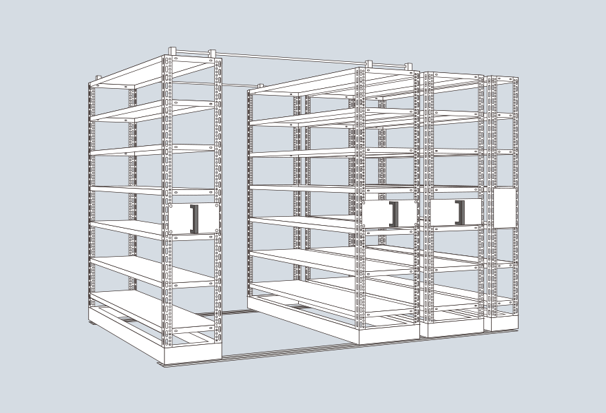 Light duty rack ＜Manual type＞