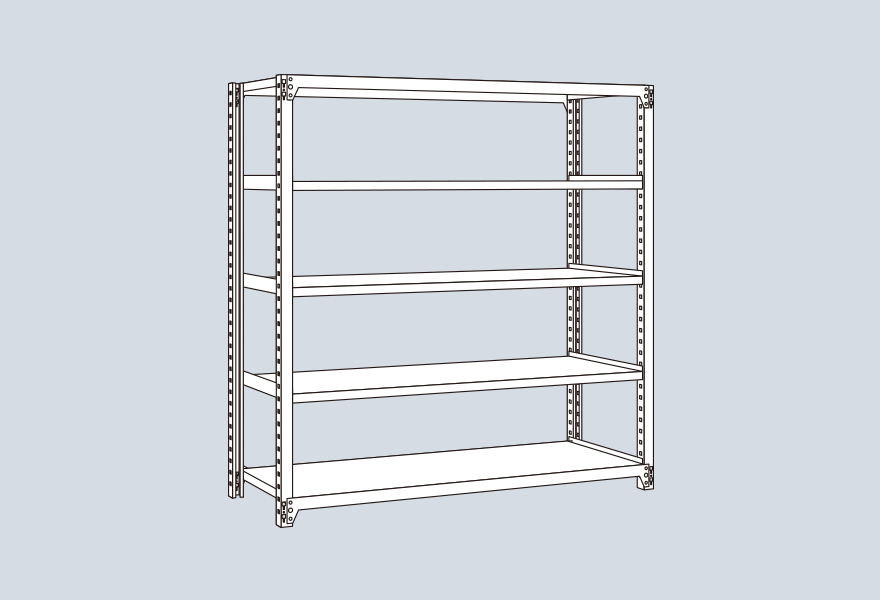 Medium duty rack <Boltless type>